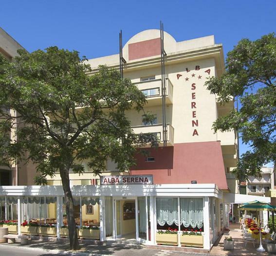 Hotel Alba Serena Misano Adriatico Exterior foto